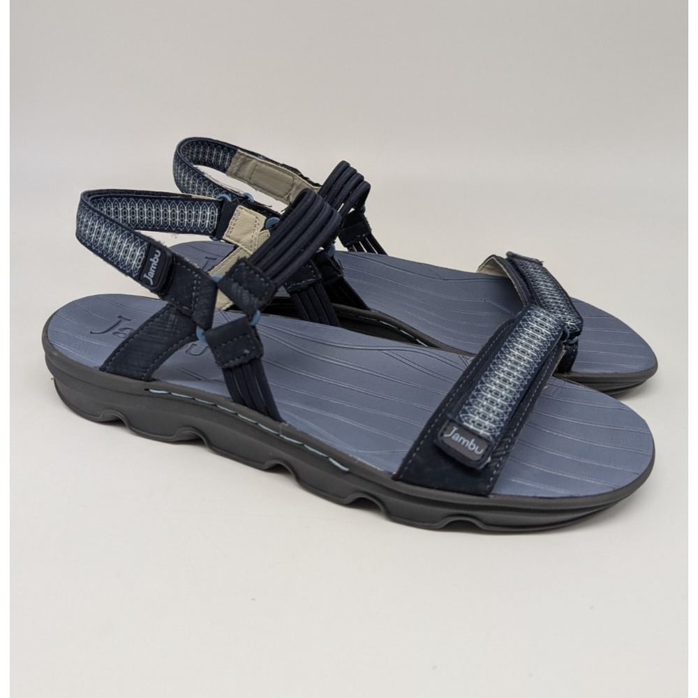 Jambu Seaside Water Ready Sandals Womens Sz 9.5 Strappy Hiking Walking Shoe‎